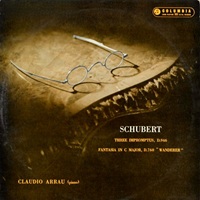 Columbia : Arrau - Schubert Pieces, Wanderer Fantasie